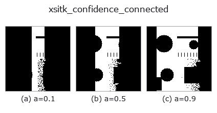 xsitk_confidence_connected: knob a sweep