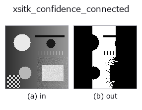xsitk_confidence_connected: input → output