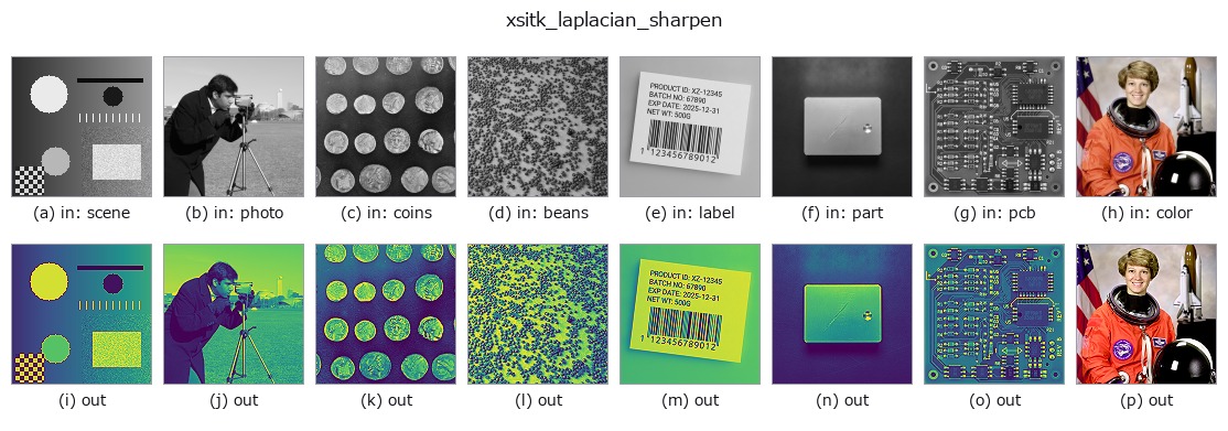 xsitk_laplacian_sharpen: other inputs