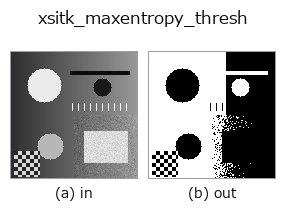 xsitk_maxentropy_thresh: input → output