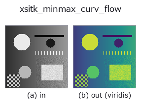 xsitk_minmax_curv_flow: input → output