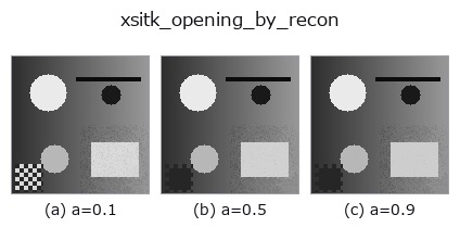 xsitk_opening_by_recon: knob a sweep