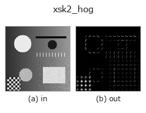 xsk2_hog: input → output