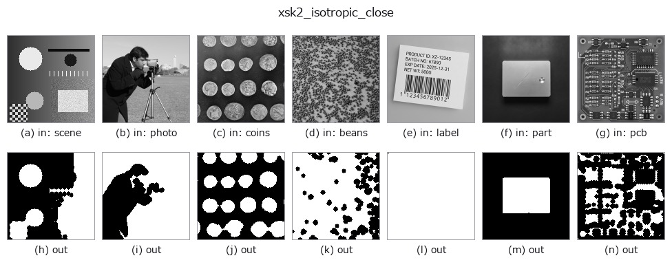 xsk2_isotropic_close: other inputs