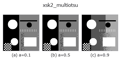 xsk2_multiotsu: knob a sweep