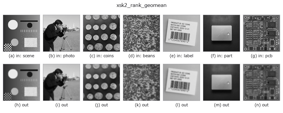 xsk2_rank_geomean: other inputs