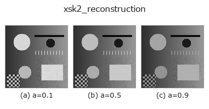 xsk2_reconstruction: knob a sweep