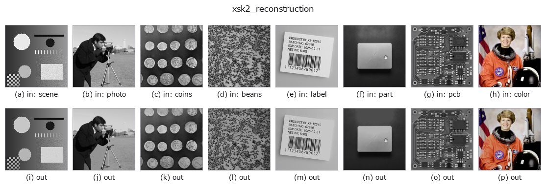 xsk2_reconstruction: other inputs