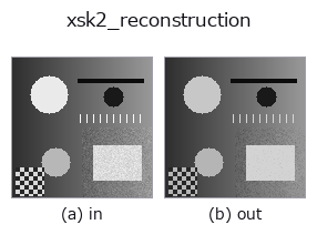 xsk2_reconstruction: input → output