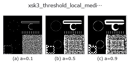 xsk3_threshold_local_median: knob a sweep