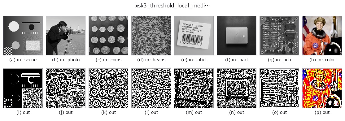 xsk3_threshold_local_median: other inputs