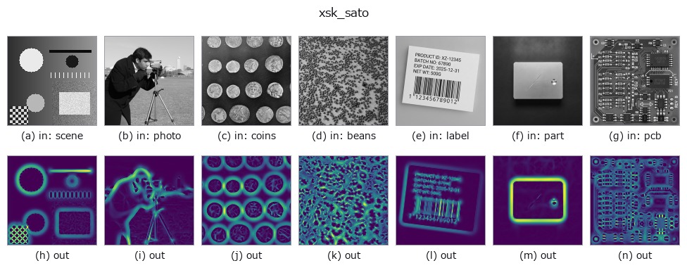xsk_sato: other inputs
