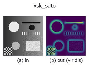 xsk_sato: input → output