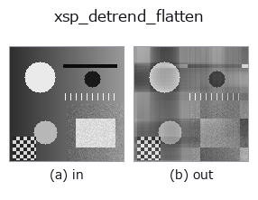 xsp_detrend_flatten: input → output