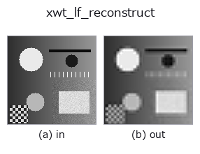 xwt_lf_reconstruct: input → output