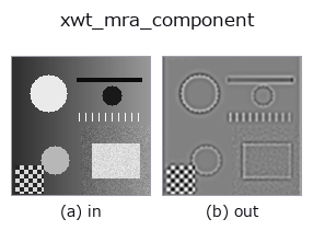 xwt_mra_component: input → output